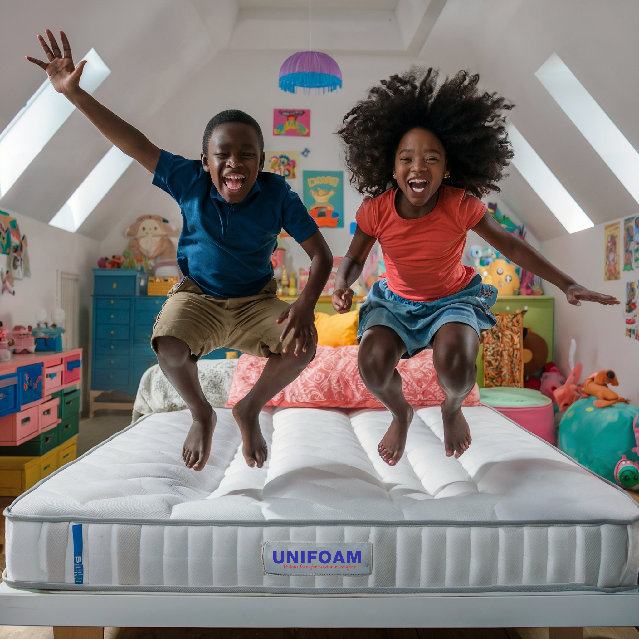 Unifoam mattress production